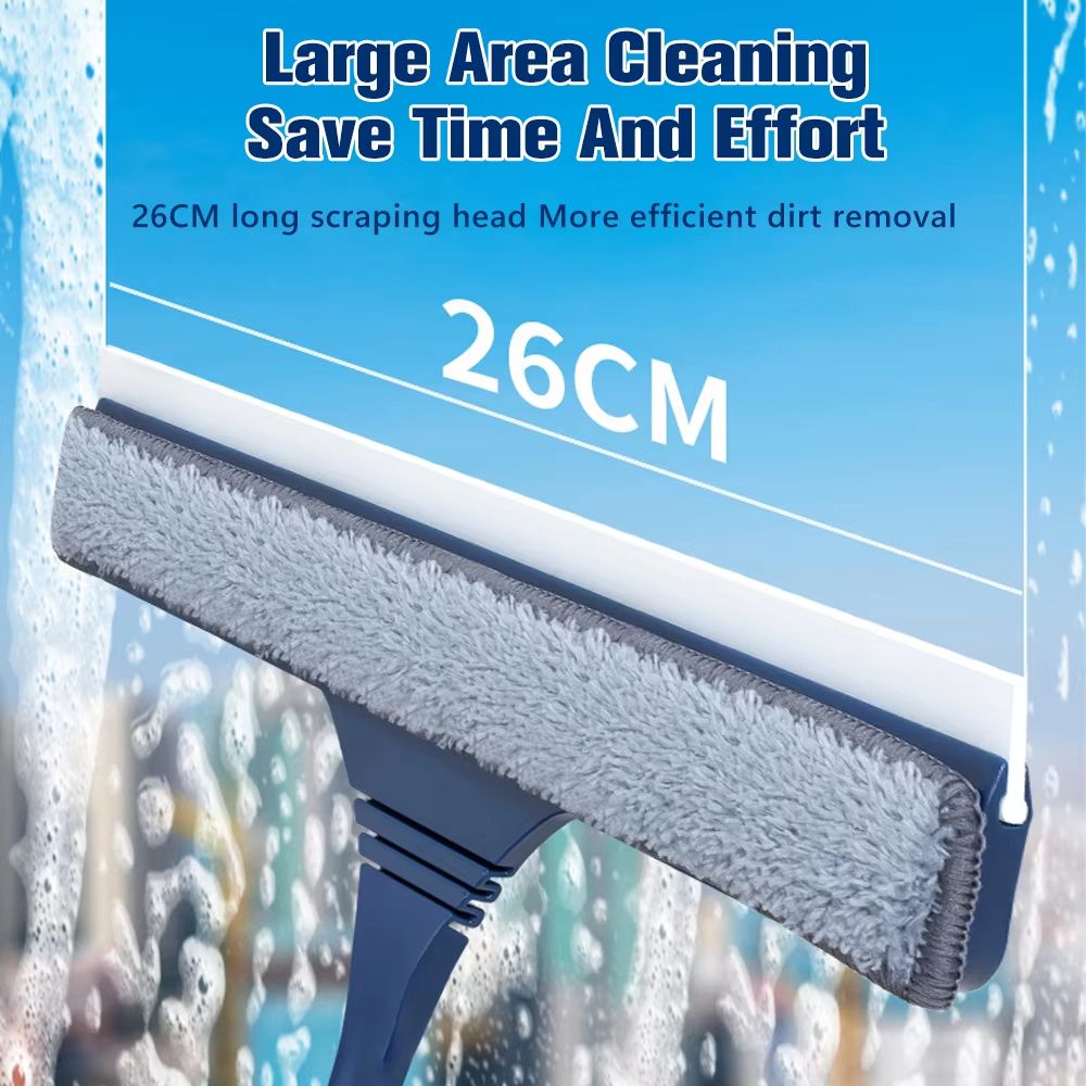 2in1 Window Cleaner  Screen Brush  Telescopic Magic Broom Long Handle Window Wiper And Mop Squeegee 5