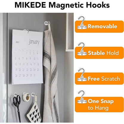 Magnetic Hooks Heavy Duty Neodymium  Super Strong Hanging Solution 1020 Pcs Set 3