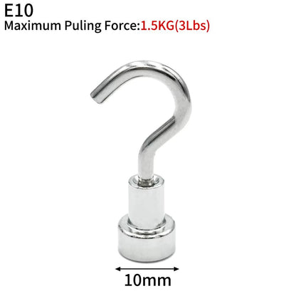 Magnetic Hooks Heavy Duty Neodymium  Super Strong Hanging Solution 1020 Pcs Set 7