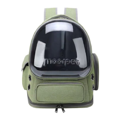 Transparent Cat Carrier Backpack  Breathable Travel Bag For Cats And Small Dogs 7