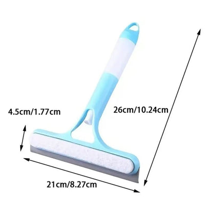 3in1 Glass Cleaning Tool  Household Window Wiper With Water Spray And Scraper 4