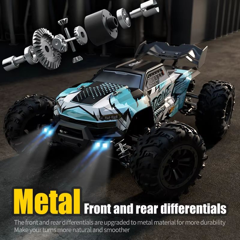 1 Is To 6 High Speed RC Car  4WD Drift Monster Truck With LED Lights And Remote Control 3