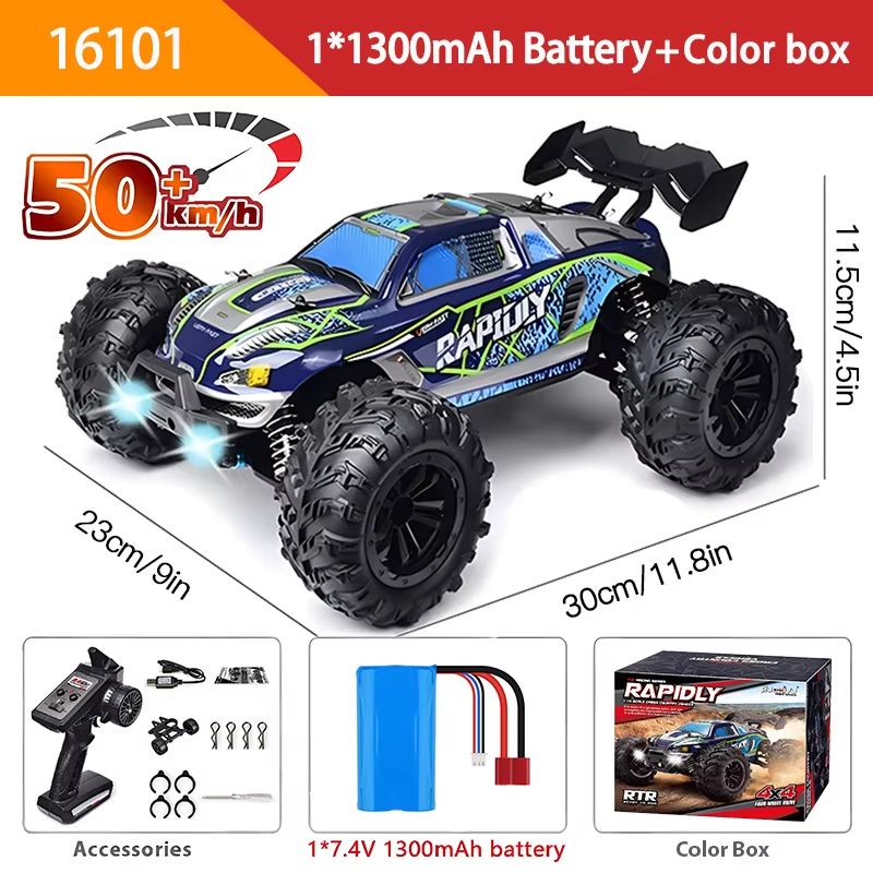 1 Is To 6 High Speed RC Car  4WD Drift Monster Truck With LED Lights And Remote Control 10