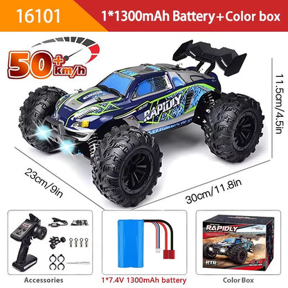 1 Is To 6 High Speed RC Car  4WD Drift Monster Truck With LED Lights And Remote Control 10