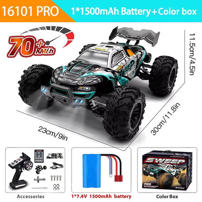 1 Is To 6 High Speed RC Car  4WD Drift Monster Truck With LED Lights And Remote Control 7