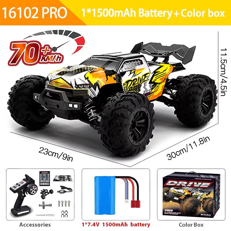 1 Is To 6 High Speed RC Car  4WD Drift Monster Truck With LED Lights And Remote Control 8