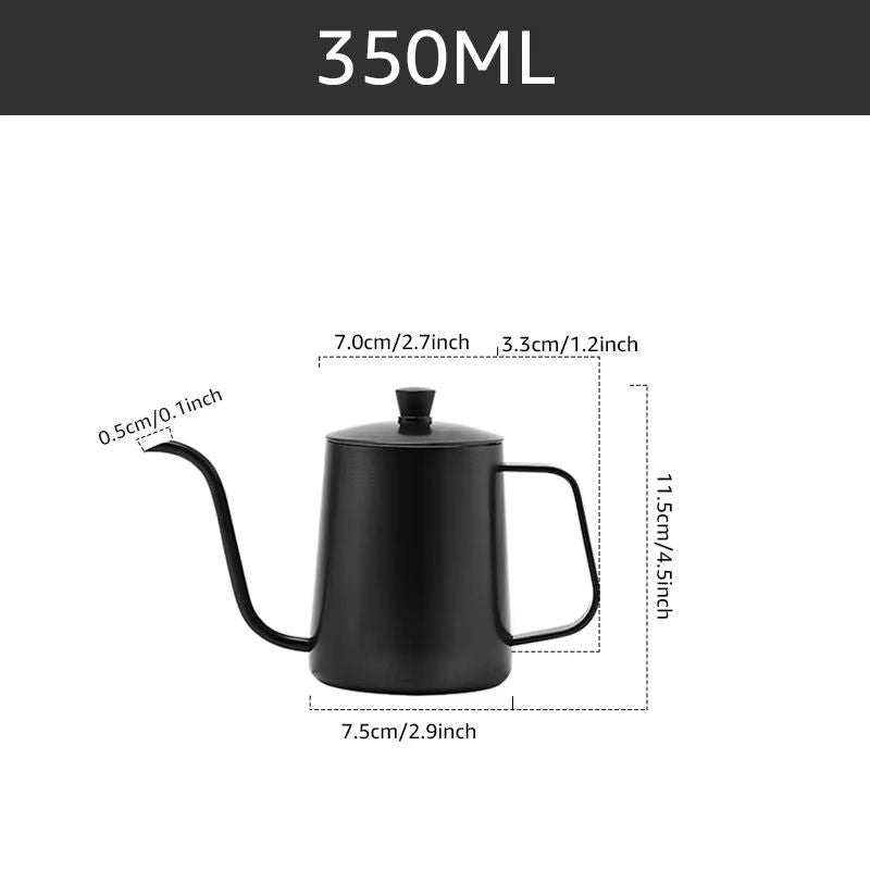 Gooseneck Coffee Kettle  Stainless Steel Pour Over Drip Pot For Coffee And Tea 6