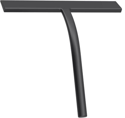 Matte Black Shower Squeegee  Silicone StreakFree Glass And Window Cleaner 6