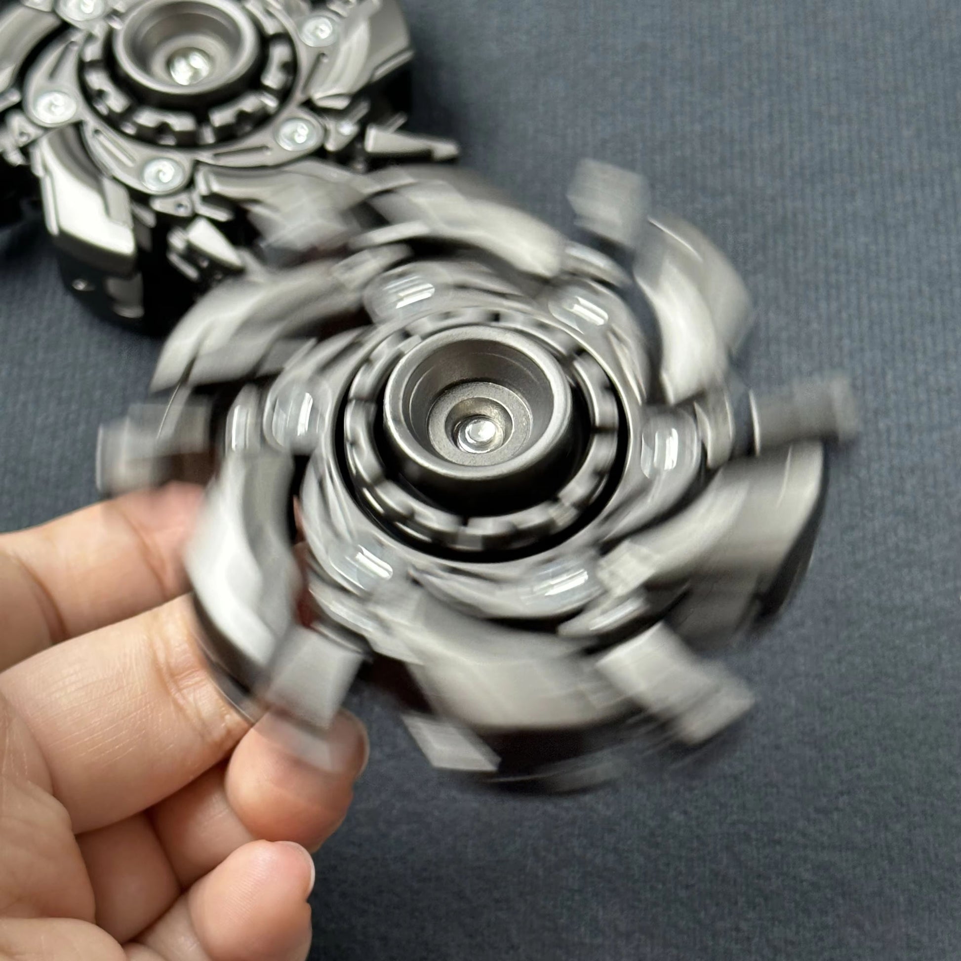 Magnetic Fidget Slider  EDC Stress Relief Toy With Spinning Top For Adults 1