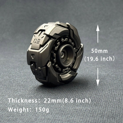 Magnetic Fidget Slider  EDC Stress Relief Toy With Spinning Top For Adults 5
