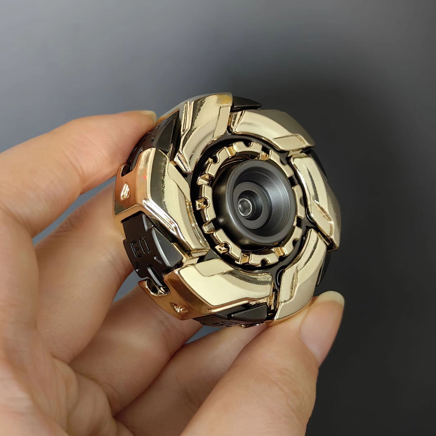 Magnetic Fidget Slider  EDC Stress Relief Toy With Spinning Top For Adults 6
