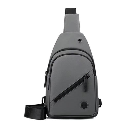 Lightweight Mens Crossbody Chest Bag  Casual Nylon Sling Bag For Hiking And Daily Commute 4