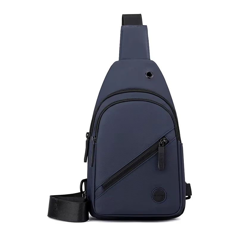 Lightweight Mens Crossbody Chest Bag  Casual Nylon Sling Bag For Hiking And Daily Commute 5