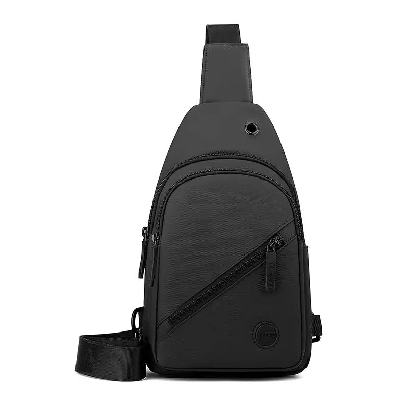 Lightweight Mens Crossbody Chest Bag  Casual Nylon Sling Bag For Hiking And Daily Commute 6