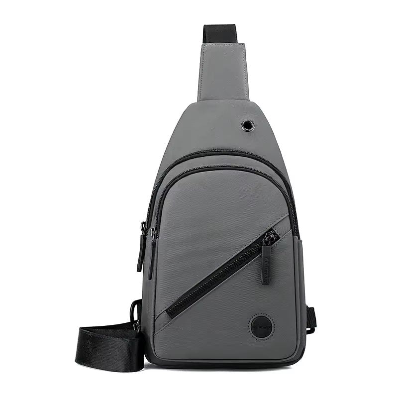 Lightweight Mens Crossbody Chest Bag  Casual Nylon Sling Bag For Hiking And Daily Commute 8
