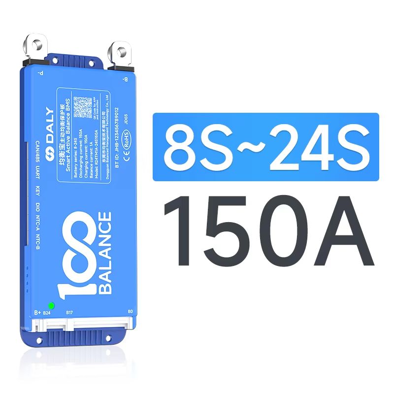 Daly Smart BMS  Bluetooth And WiFi Battery Management System With Active Balance 12