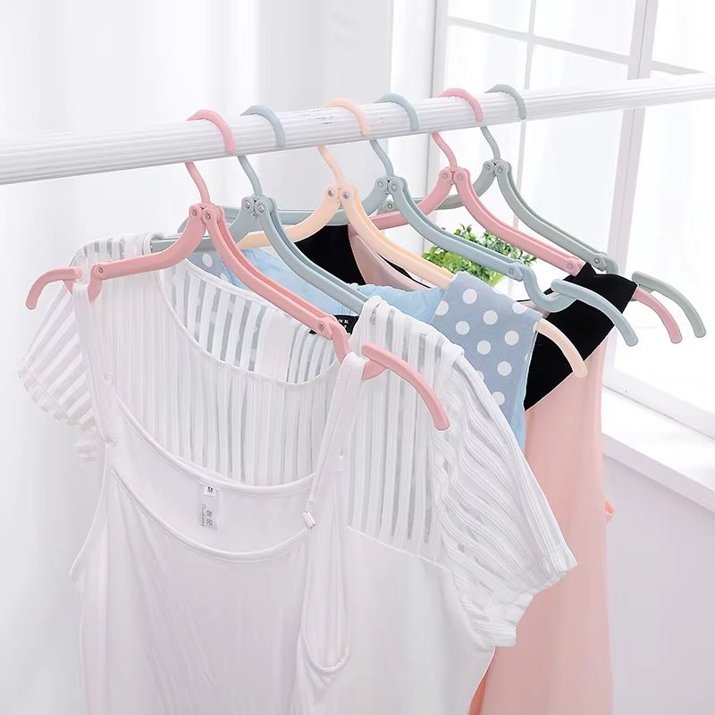 Portable Foldable Clothes Hangers  Travel And Home MultiFunctional Storage Solution 5pcs10pcs Set 2