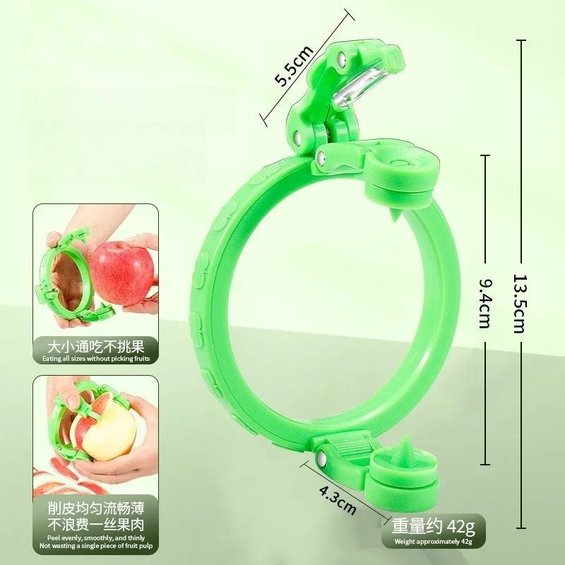 Fruit Vegetable Handheld Rotating Peeler 2