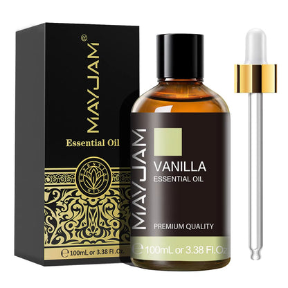 MAYJAM 100ml Essential Oil With Dropper  Sandalwood Lavender Eucalyptus Vanilla Aromatherapy For Di 9