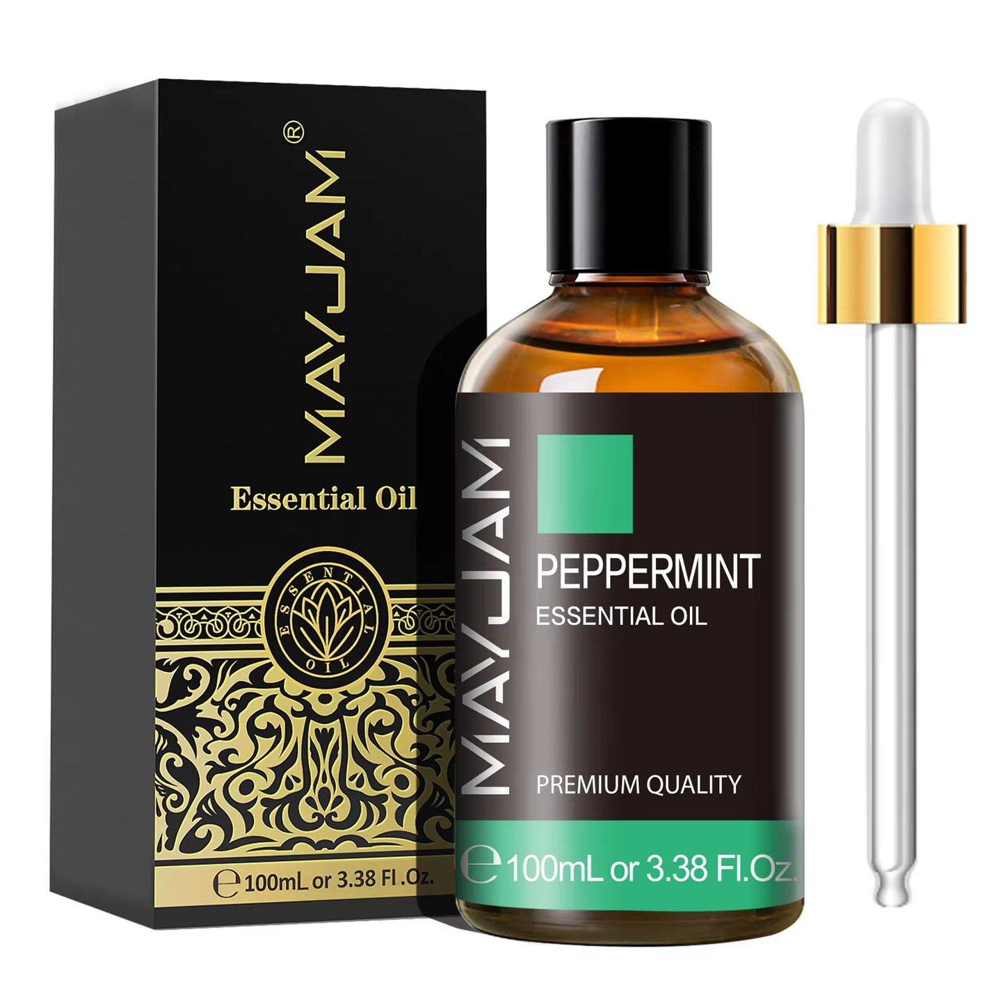 MAYJAM 100ml Essential Oil With Dropper  Sandalwood Lavender Eucalyptus Vanilla Aromatherapy For Di 10