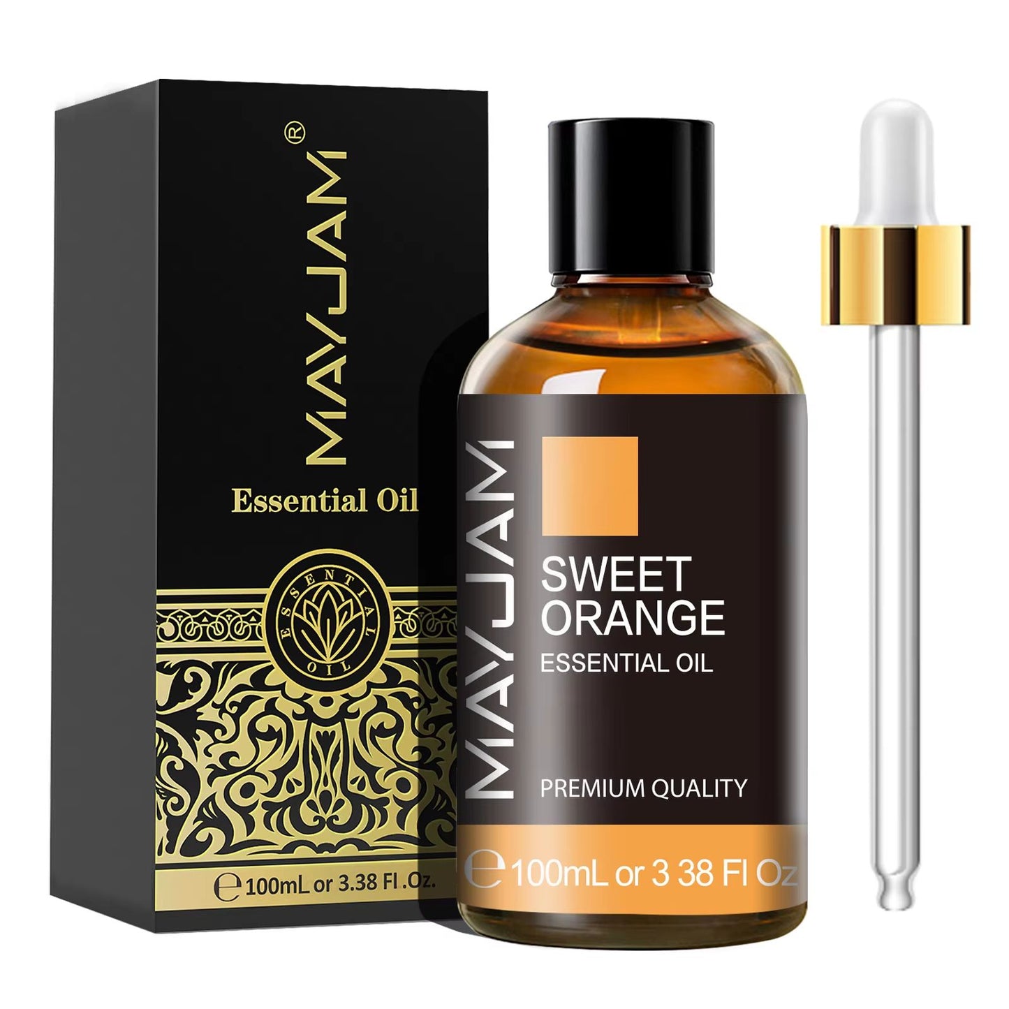 MAYJAM 100ml Essential Oil With Dropper  Sandalwood Lavender Eucalyptus Vanilla Aromatherapy For Di 13