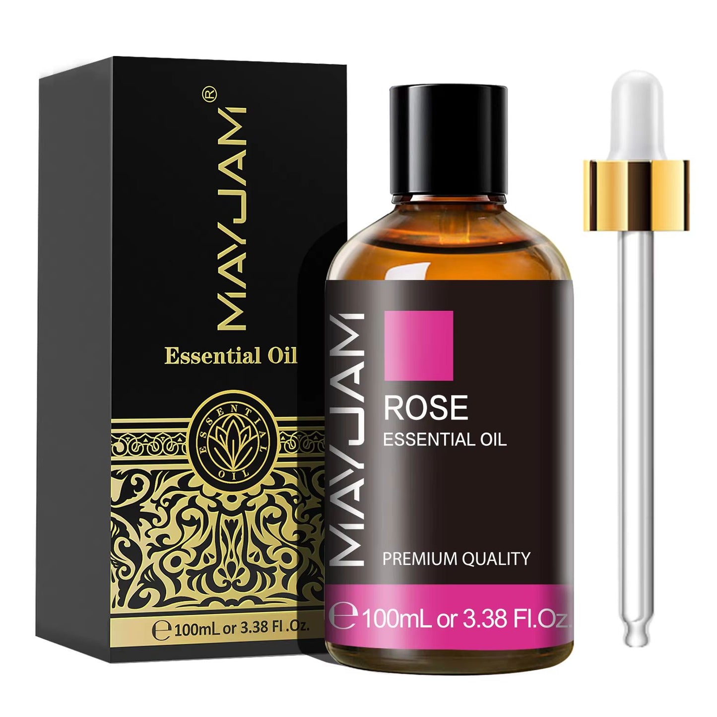 MAYJAM 100ml Essential Oil With Dropper  Sandalwood Lavender Eucalyptus Vanilla Aromatherapy For Di 16