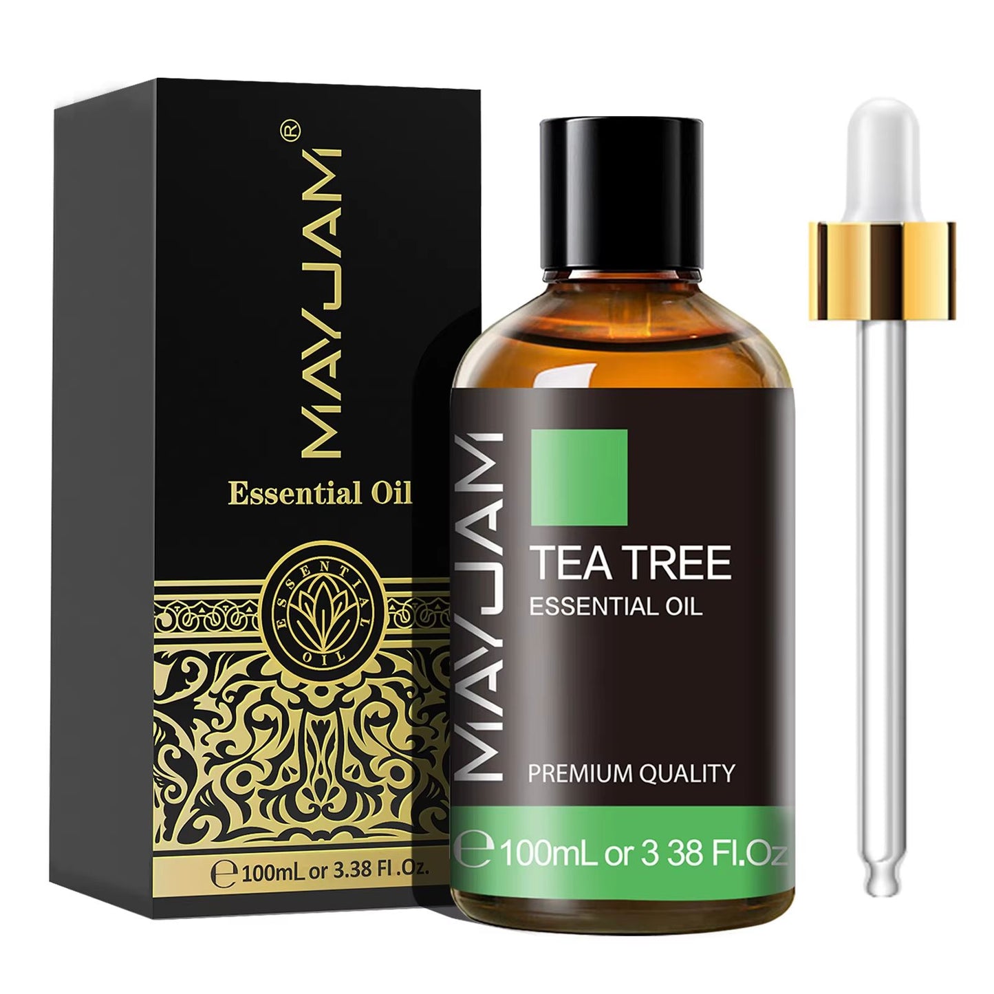 MAYJAM 100ml Essential Oil With Dropper  Sandalwood Lavender Eucalyptus Vanilla Aromatherapy For Di 18