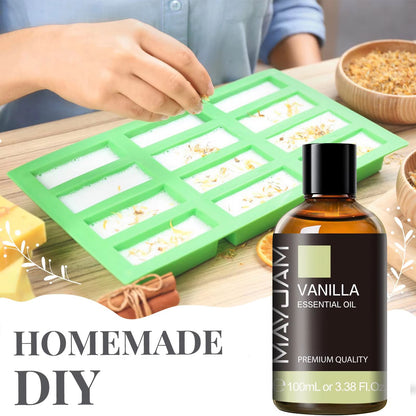 MAYJAM 100ml Essential Oil With Dropper  Sandalwood Lavender Eucalyptus Vanilla Aromatherapy For Di 3