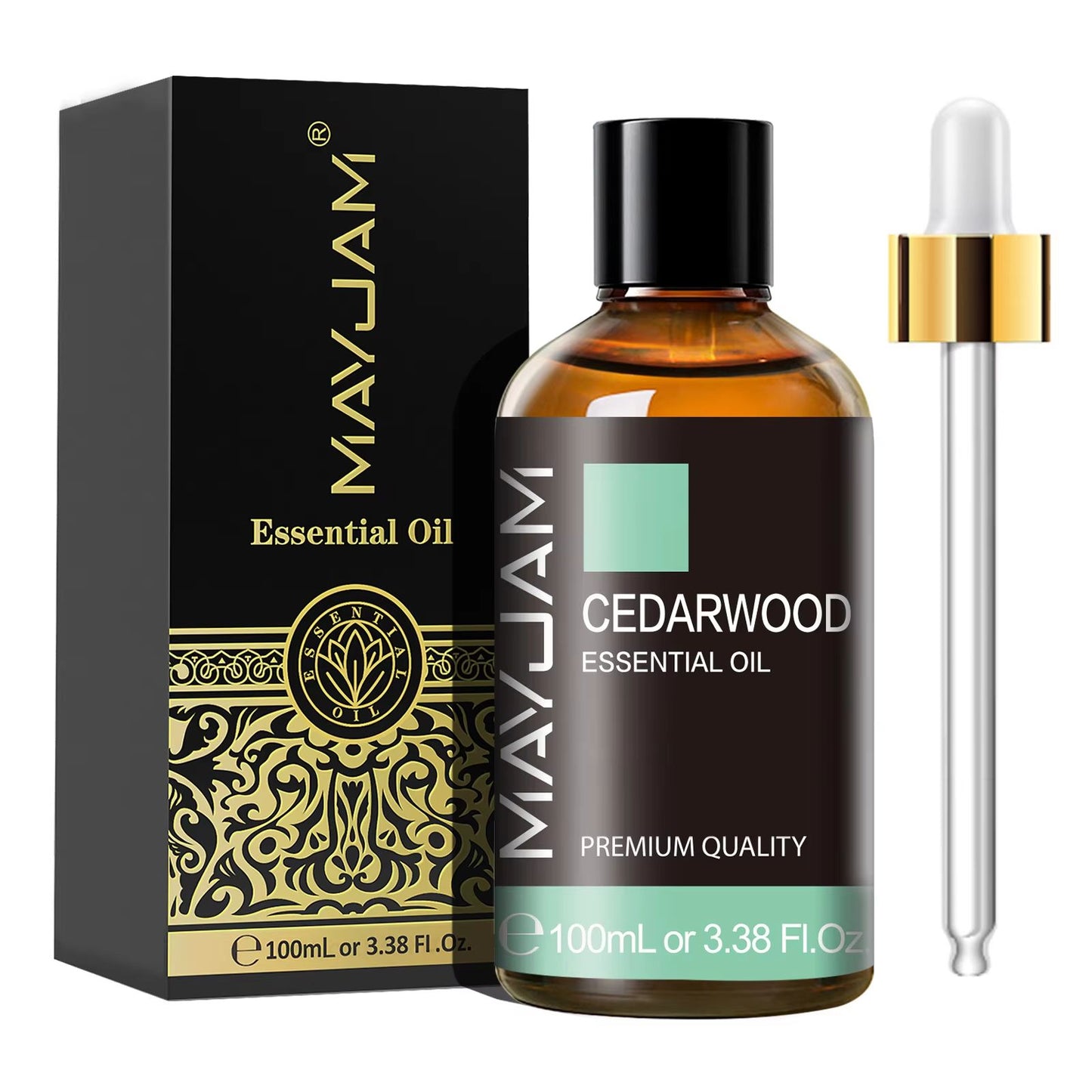 MAYJAM 100ml Essential Oil With Dropper  Sandalwood Lavender Eucalyptus Vanilla Aromatherapy For Di 26