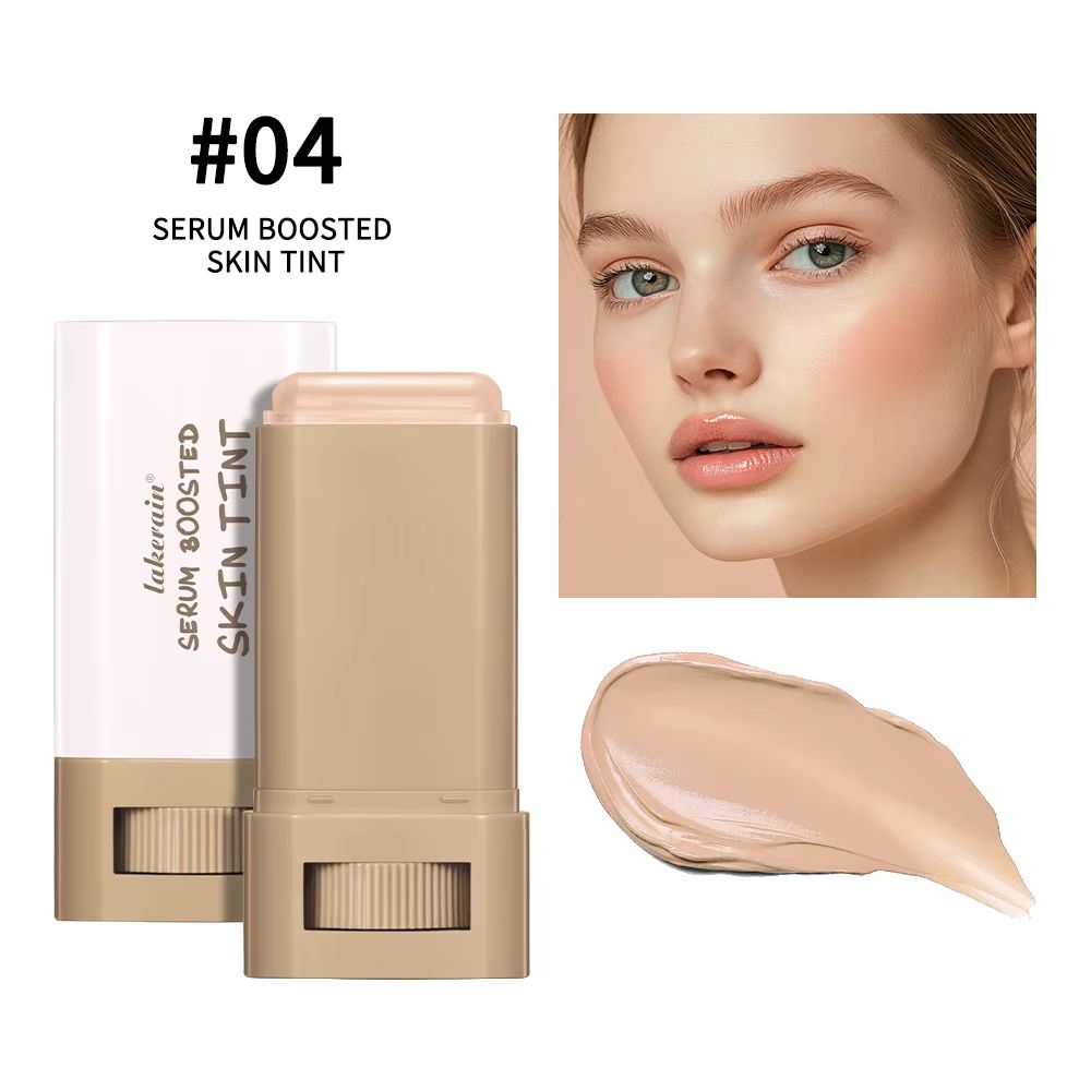 SerumBoosted Foundation Stick  High Coverage Hydrating Balm Skin Tint For Smooth Plump  Radiant Fin 10