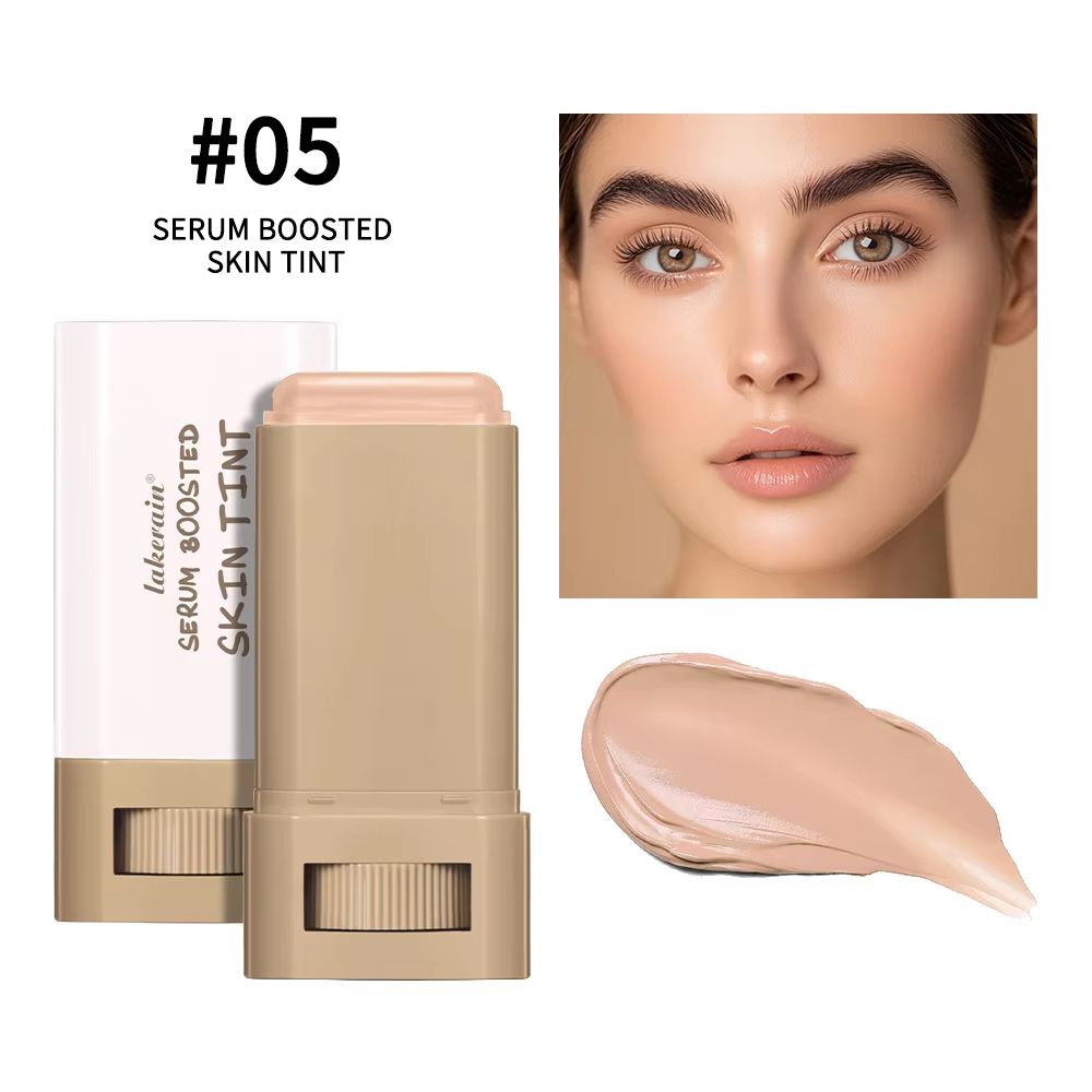 SerumBoosted Foundation Stick  High Coverage Hydrating Balm Skin Tint For Smooth Plump  Radiant Fin 11