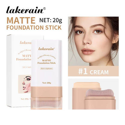 SerumBoosted Foundation Stick  High Coverage Hydrating Balm Skin Tint For Smooth Plump  Radiant Fin 13