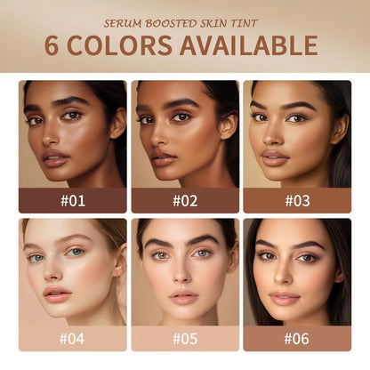SerumBoosted Foundation Stick  High Coverage Hydrating Balm Skin Tint For Smooth Plump  Radiant Fin 3