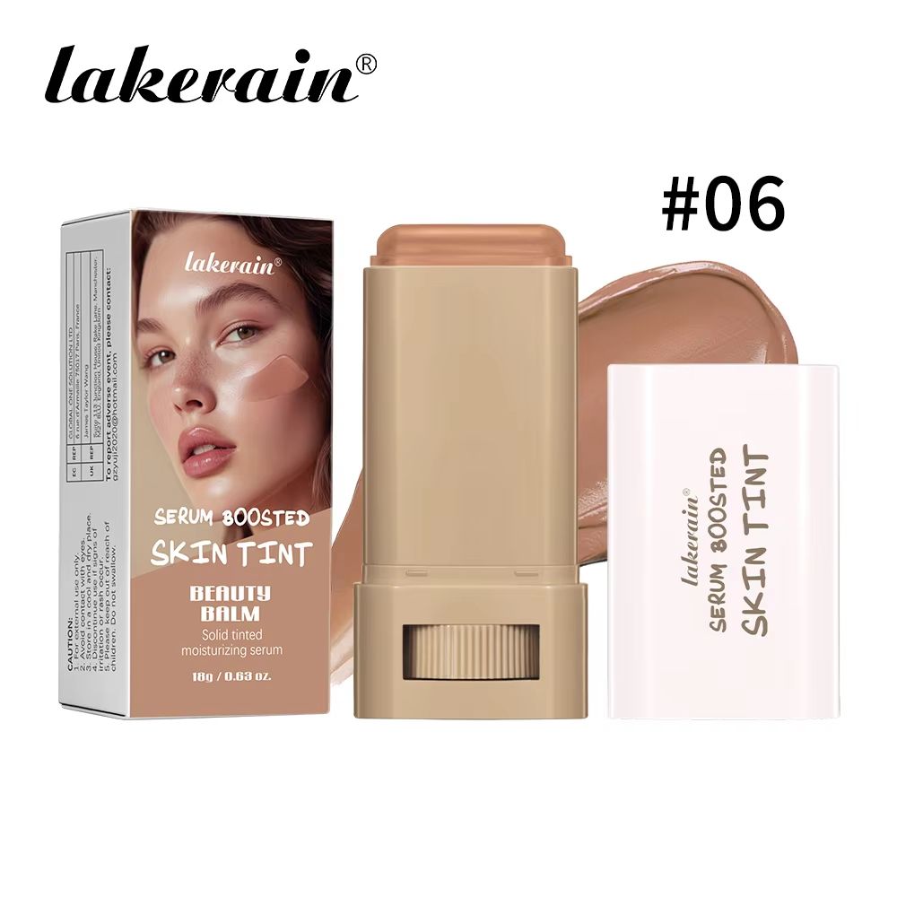 SerumBoosted Foundation Stick  High Coverage Hydrating Balm Skin Tint For Smooth Plump  Radiant Fin 22