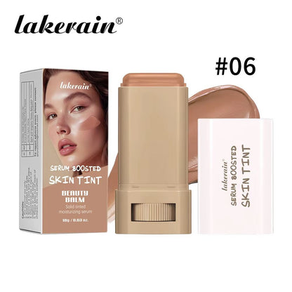 SerumBoosted Foundation Stick  High Coverage Hydrating Balm Skin Tint For Smooth Plump  Radiant Fin 22