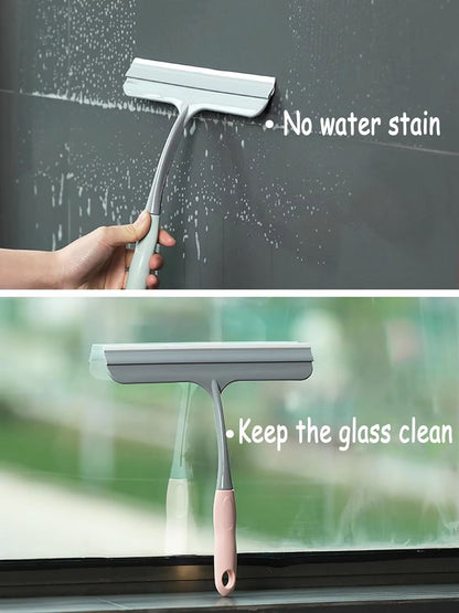 Premium Shower Window Squeegee  StreakFree Glass Cleaner For Bathroom Windows  Car 1
