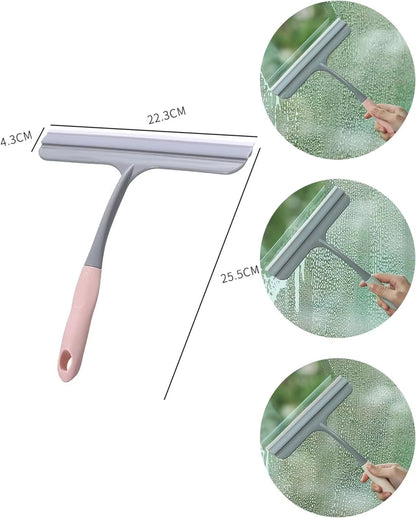 Premium Shower Window Squeegee  StreakFree Glass Cleaner For Bathroom Windows  Car 2