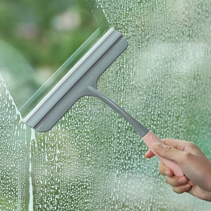 Premium Shower Window Squeegee  StreakFree Glass Cleaner For Bathroom Windows  Car 8
