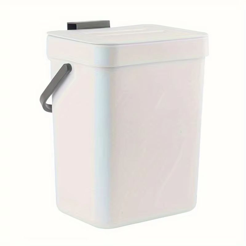 SpaceSaving QuietClose Trash Can  EcoFriendly 35L Sealed Bin For Kitchen Office  Bathroom 9