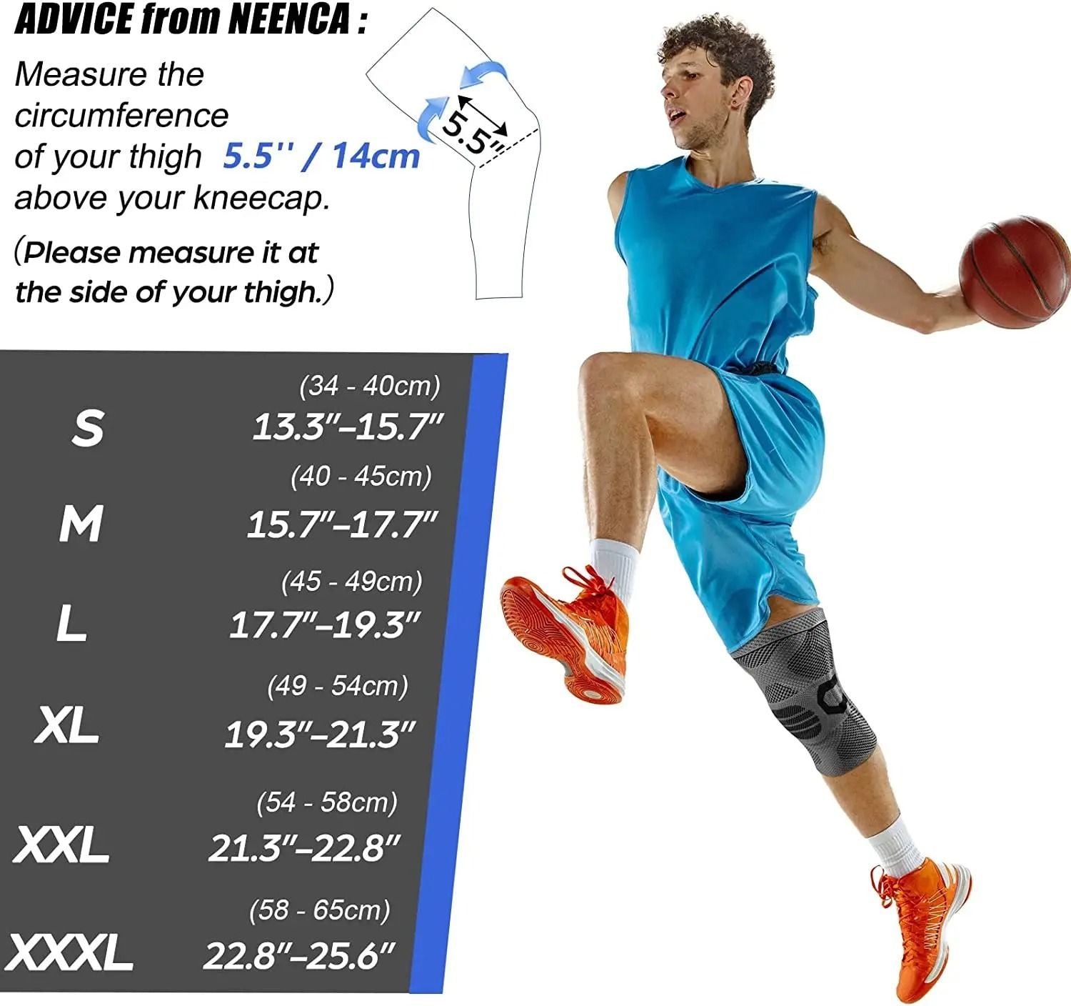 Knee Brace Compression Sleeve For Sports And Joint Support 1