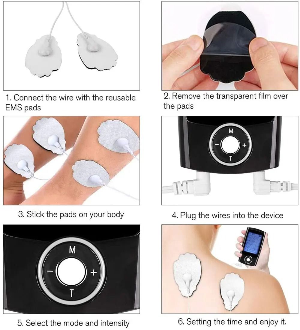 Electric Muscle Stimulator With Multiple Modes For Pain Relief And Relaxation 4