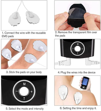 Electric Muscle Stimulator With Multiple Modes For Pain Relief And Relaxation 4