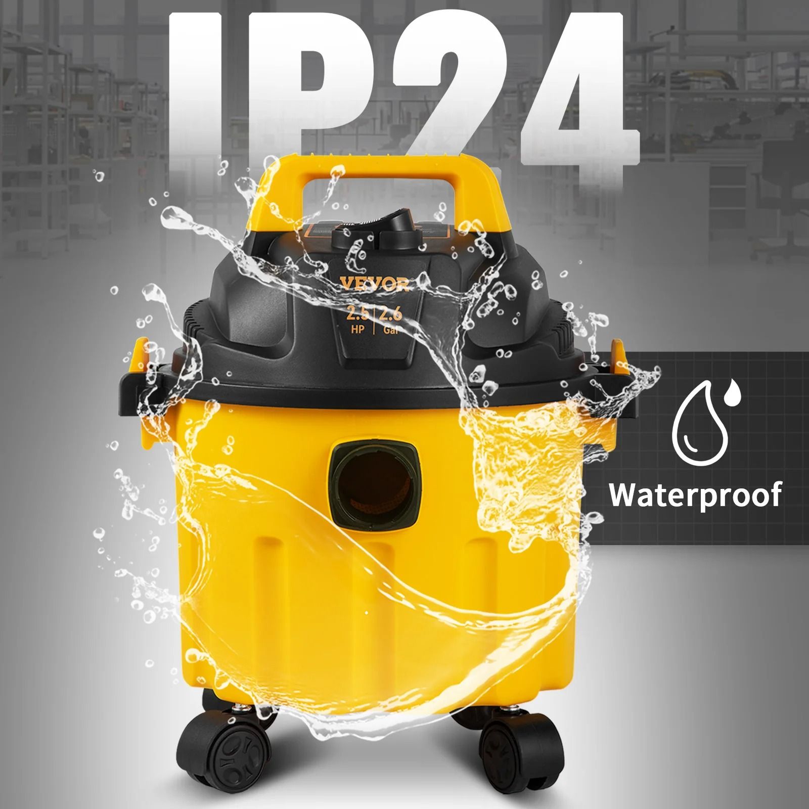 Portable Wet And Dry Vaccum Cleaner With Blower Function 4