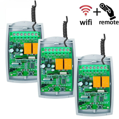 Universal Smart WiFi Receiver 2CH With Remote Control 10