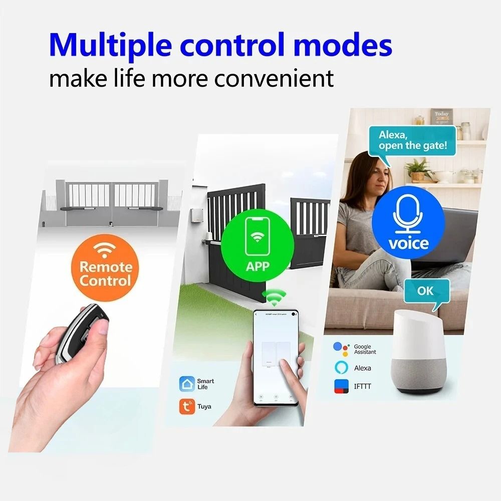 Universal Smart WiFi Receiver 2CH With Remote Control 2