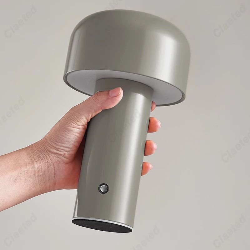 Portable Mushroom Table Lamp With Touch Control And Rechargeable Design 12