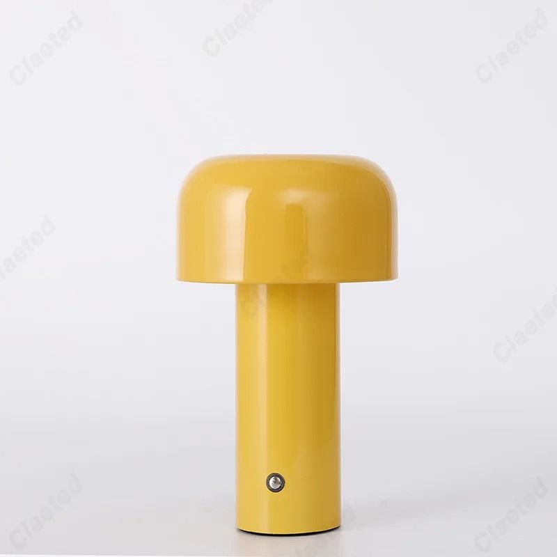 Portable Mushroom Table Lamp With Touch Control And Rechargeable Design 1
