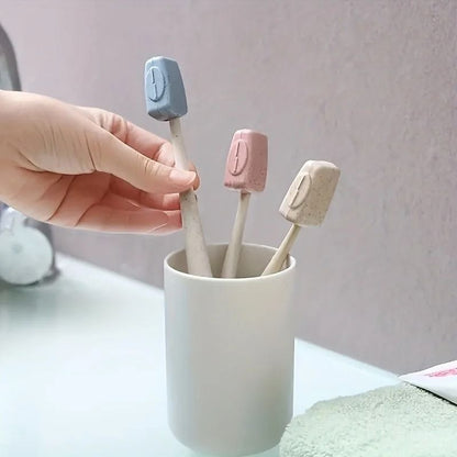 4 Piece Travel Toothbrush Head Cover Portable Protective Storage Box 4