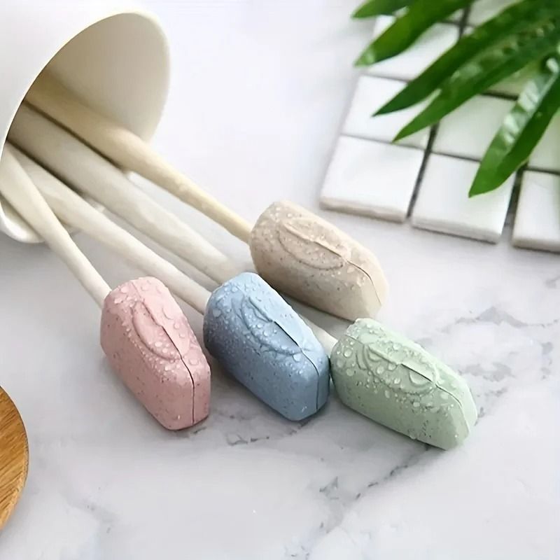 4 Piece Travel Toothbrush Head Cover Portable Protective Storage Box 5