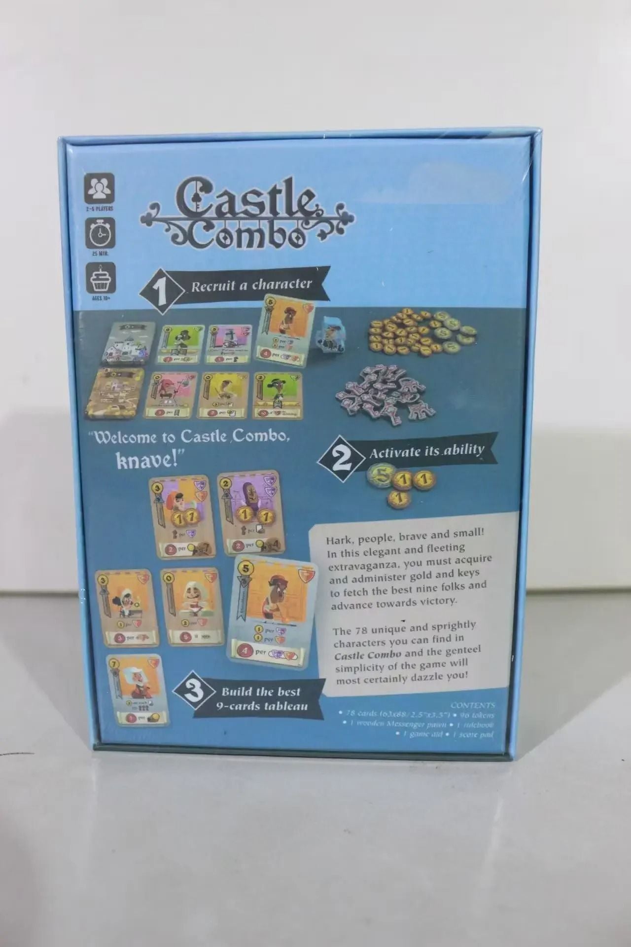 Castle Combo Board Game Strategy Card Game For 2 To 5 Players 1